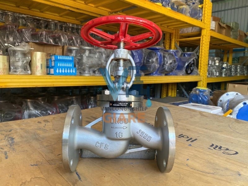 Van cầu inox (Stainless Steel Globe Valve)
