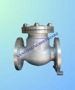 Alternative view of Van một chiều lá lật JIS10K mặt bích inox 304 | Đủ Size