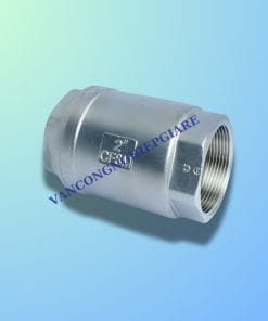 Van 1 chiều lò xo ren inox 304