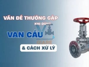 Các lỗi thường gặp khi sử dụng van cầu