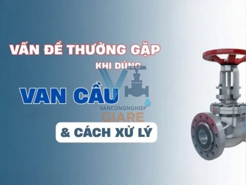 Các lỗi thường gặp khi sử dụng van cầu