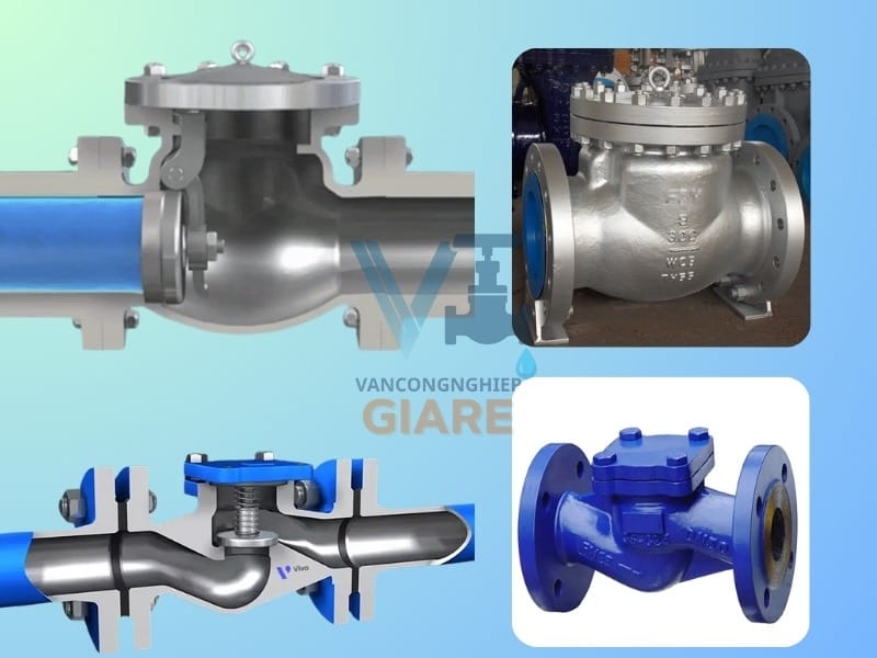 Ví dụ minh họa thực tế van 1 chiều