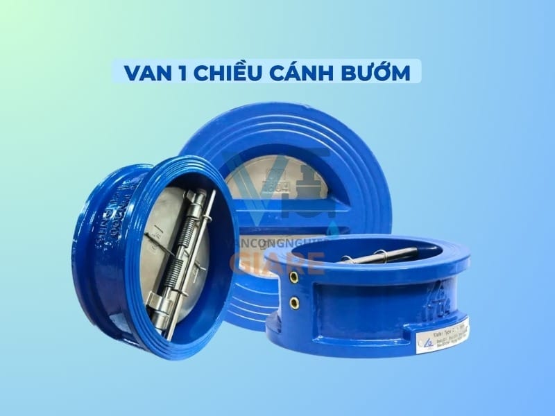 Van 1 chiều cánh bướm (Wafer Check Valve)