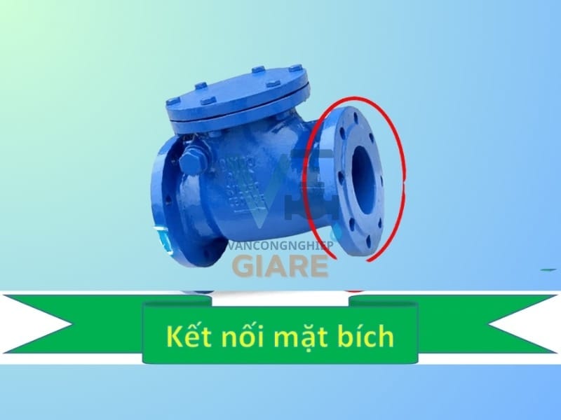 Van 1 chiều kết nối mặt bích