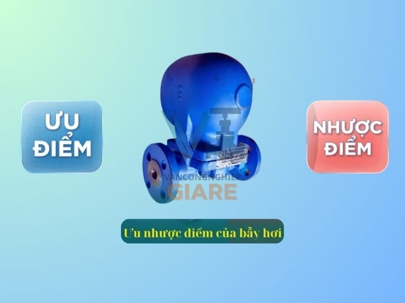 Ưu điểm van bẫy hơi
