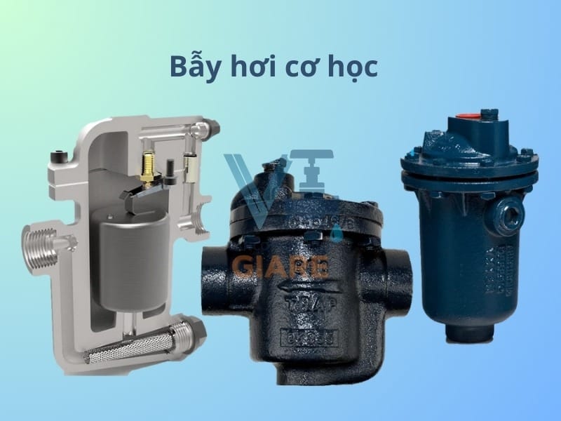 Van bẫy hơi cơ học