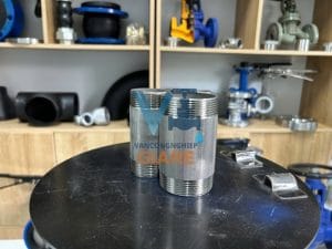 ống nối 2 đầu ren inox