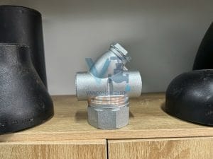 bẫy hơi đồng tiền ren