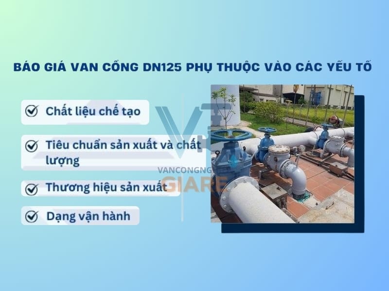 Báo giá van cổng