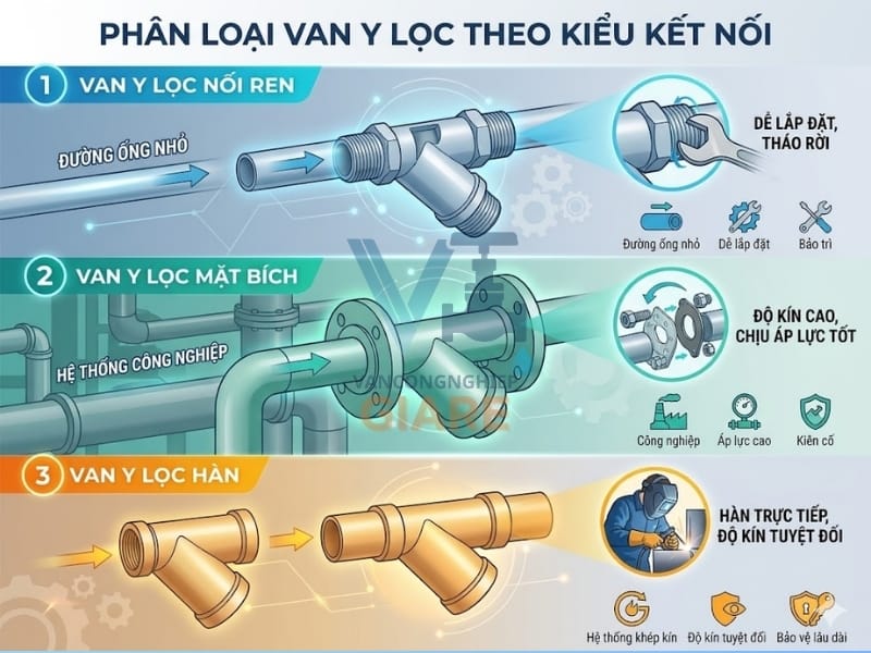 Phân loại theo kiểu kết nối