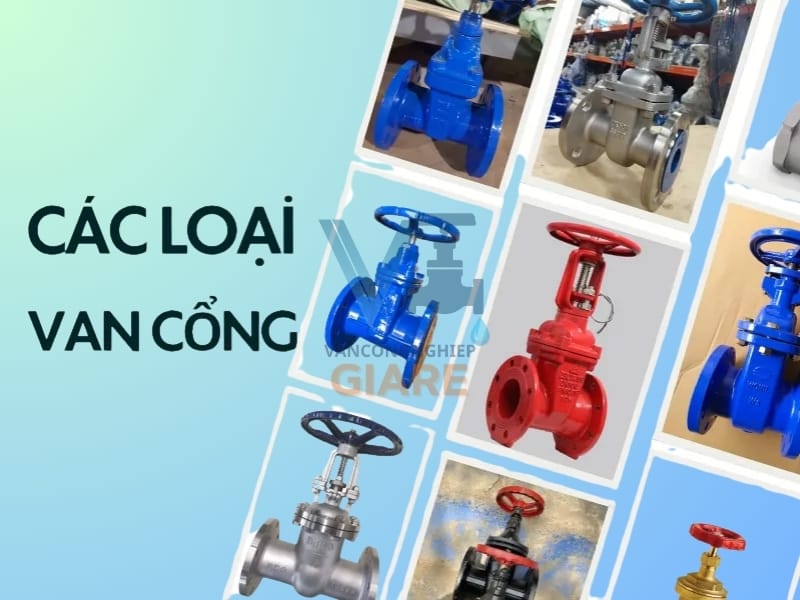 Phân loại van cổng chi tiết