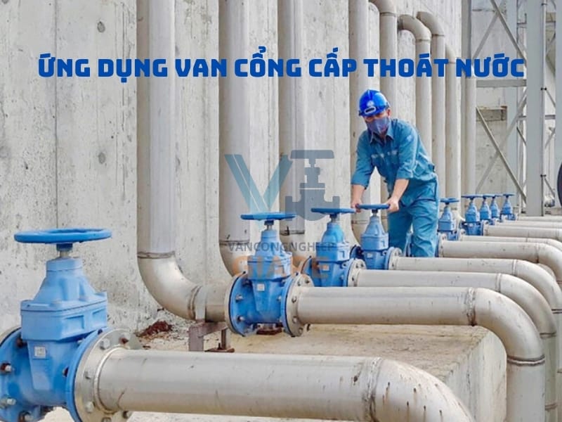 Van cổng trong hệ thống cấp nước