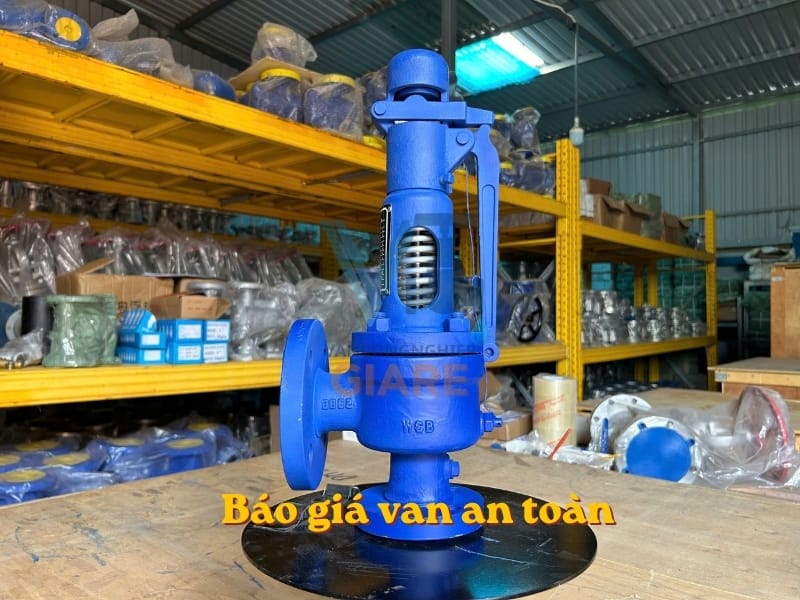 Báo giá van an toàn mới nhất