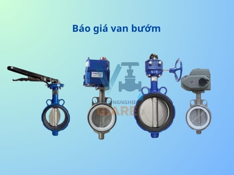 Báo giá van bướm chi tiết