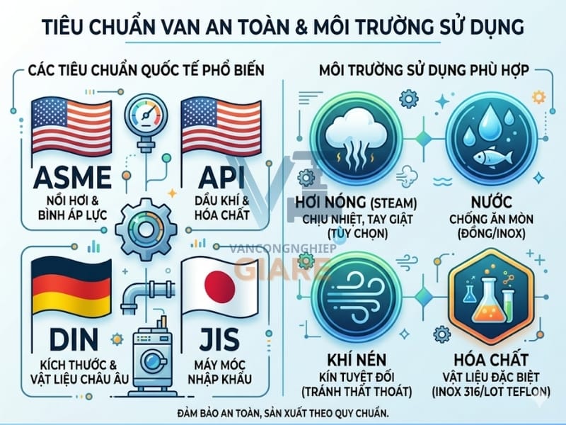 Tiêu chuẩn van an toàn