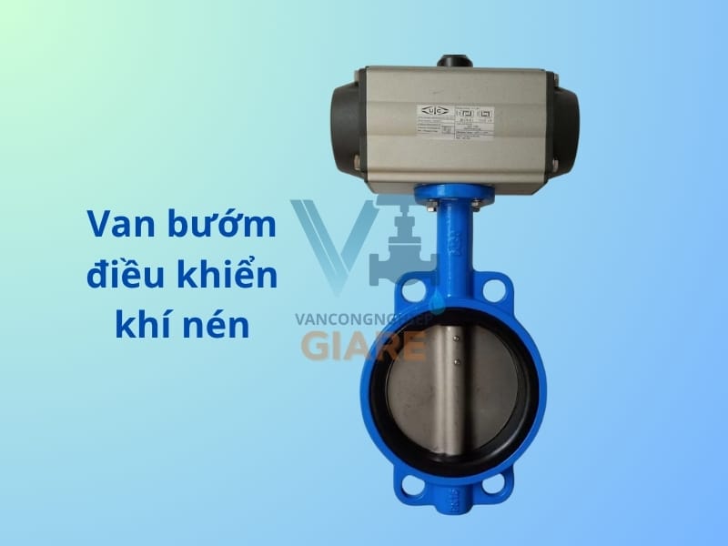 Van bướm điều khiển khí nén