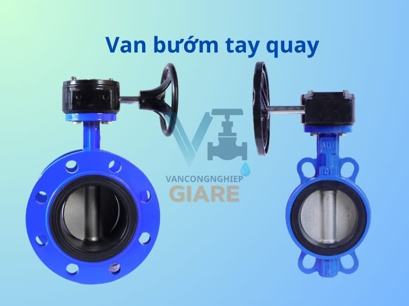 Van bướm tay quay
