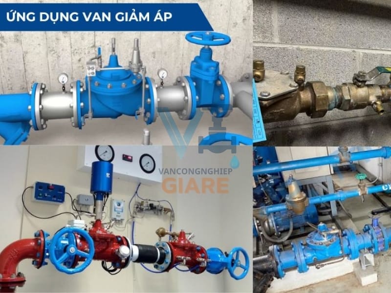ứng dụng van giảm áp
