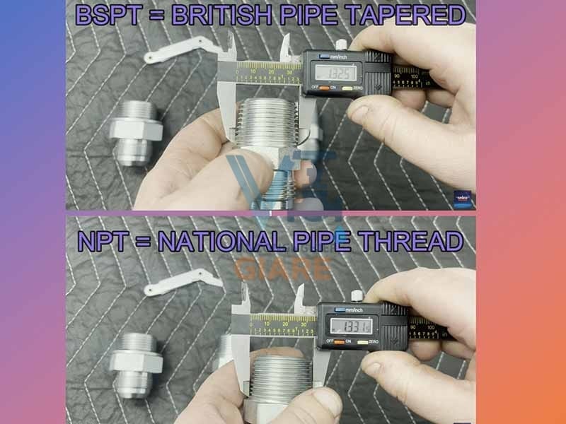 Cách Đo Và Nhận Biết Ren BSP NPT