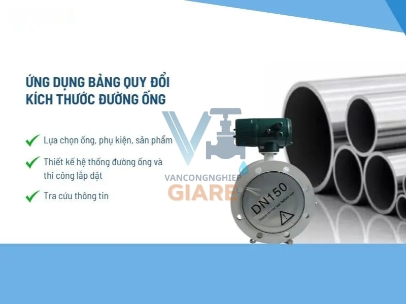Ứng Dụng Của Bảng Quy Đổi DN Sang Phi
