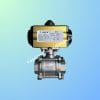 Van bi 3PC điều khiển khí nén