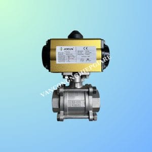 Van bi 3PC điều khiển khí nén