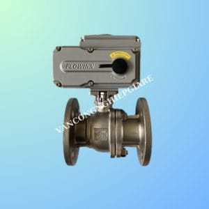 Van Bi Inox Mặt Bích Điều Khiển Điện