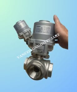 Ưu điểm vượt trội của van bi 3 ngả điều khiển điện