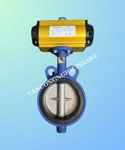 van bướm gang điều khiển khí nén
