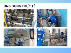 Ứng Dụng Thực Tế van bướm điều khiển điện